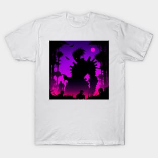 Necropunk silhouette T-Shirt